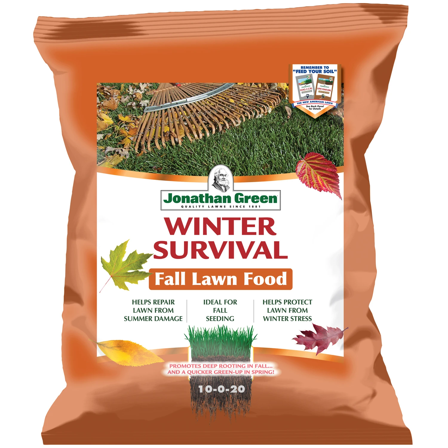 Winter Survival Fall Lawn Fertilizer Covering Five Thousand Square Feet