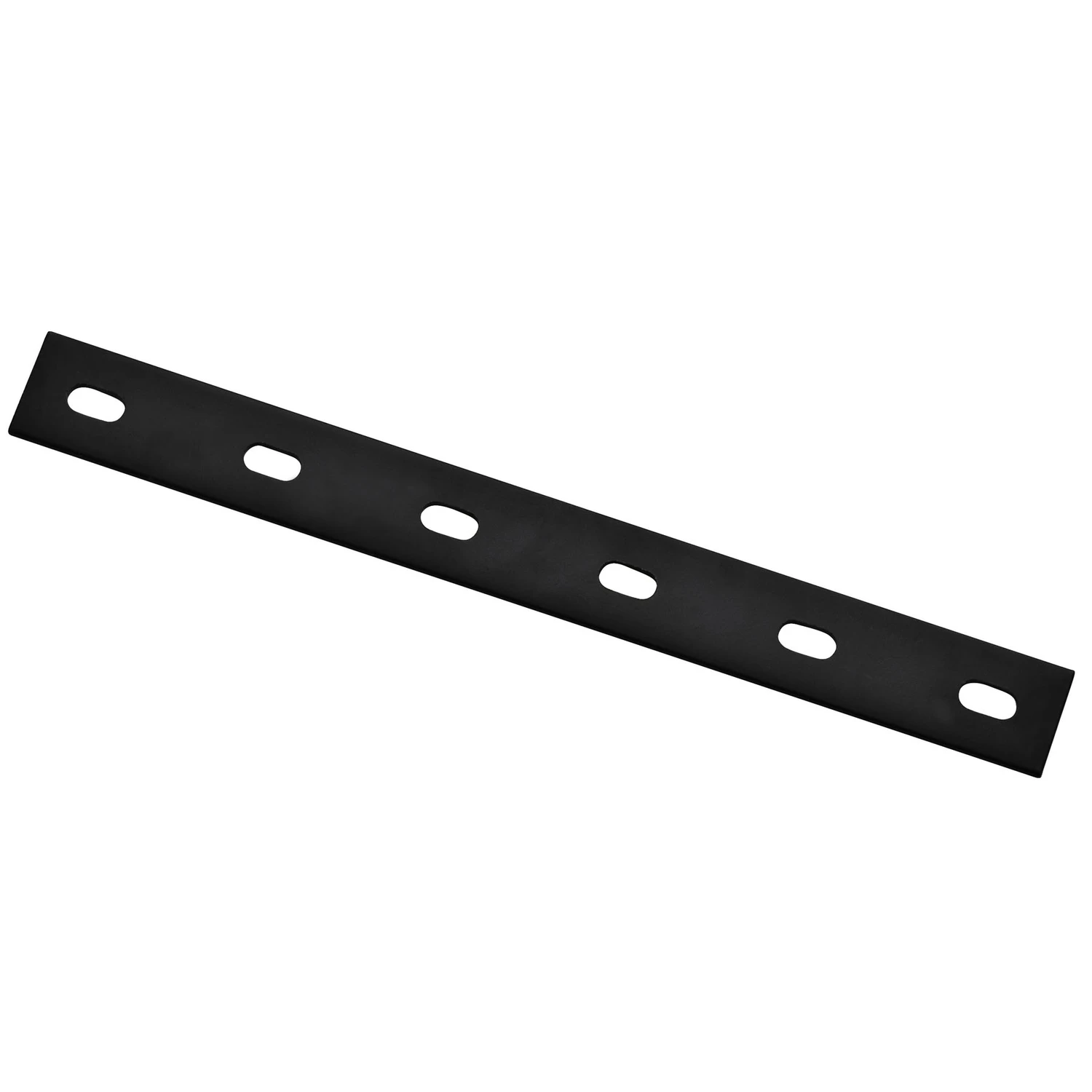 Black Steel Mending Brace, 14 Inch Length For Structural Repairs