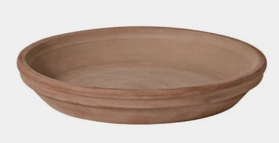 Saucer, Moka Terra Cotta Clay, 8-in.