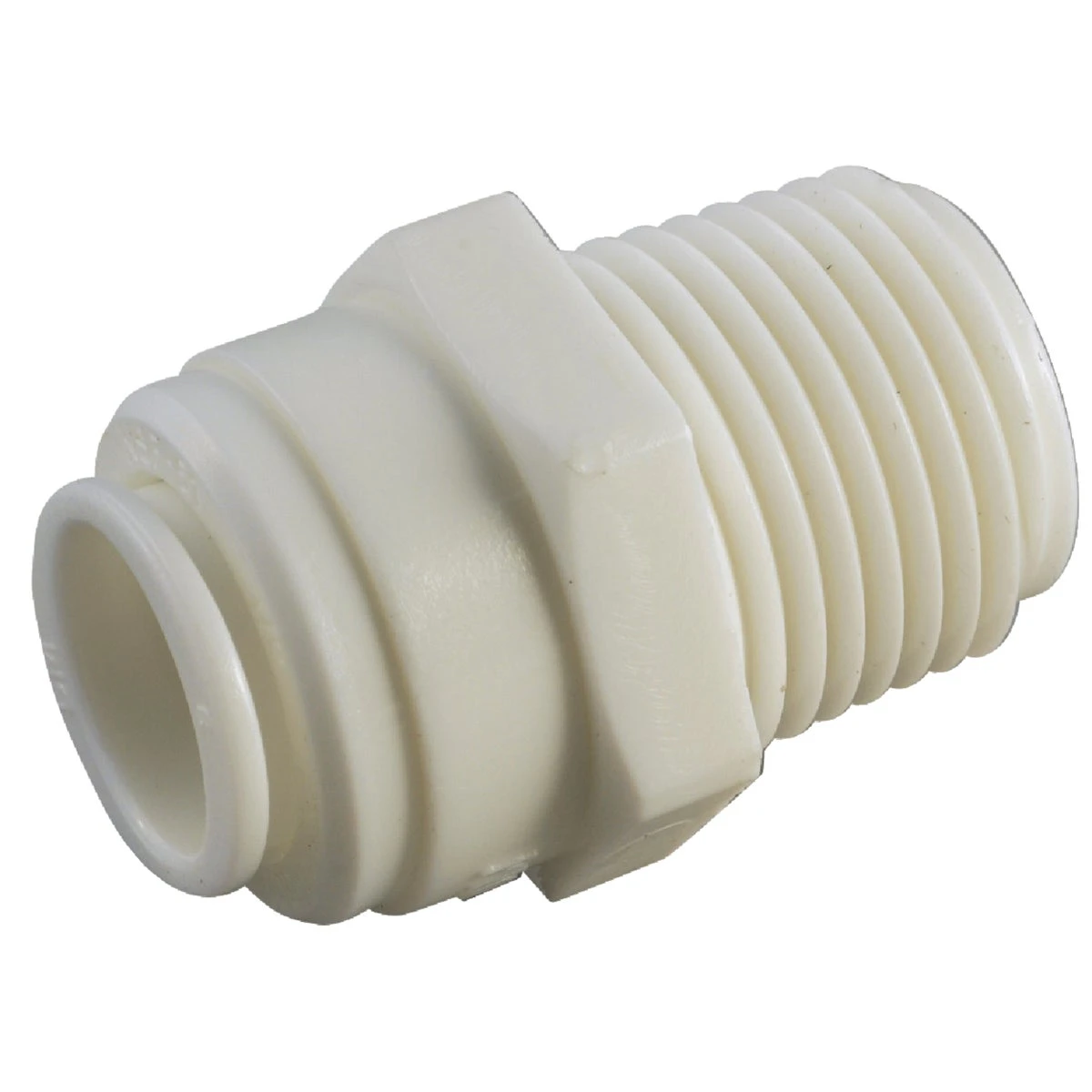 1/2 In. X 1/2 In. Mpt Push-in Plastic Connector 53068-0808