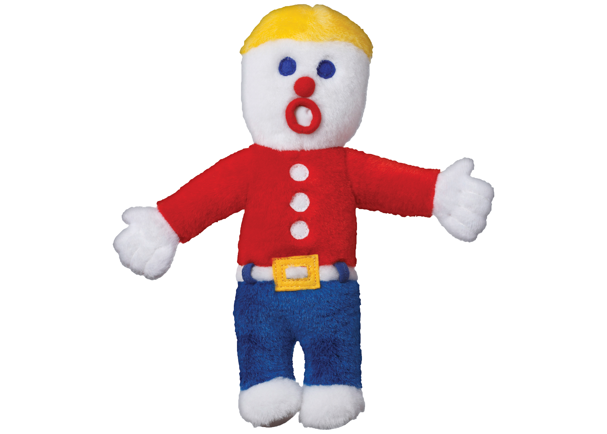 10 Inch Mr Bill Plush Dog Toy Soft Durable Chew Toy For Pets