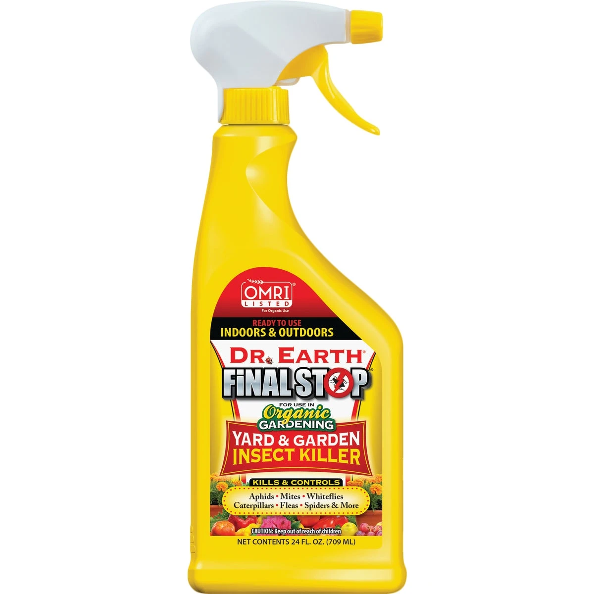 Final Stop Organic Yard And Garden Insect Killer, 24 Ounce Ready To Use Spray