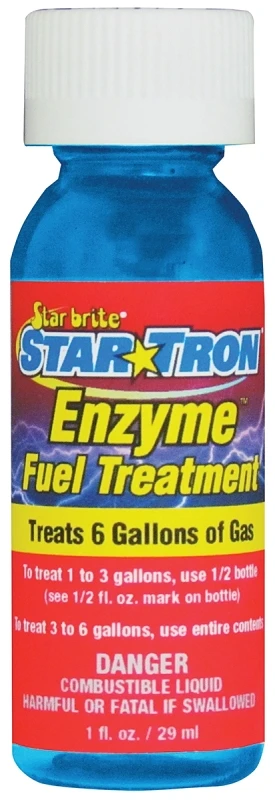 Enzyme Fuel Treatment 1 Ounce Bottle For Fuel System Cleaning And Performance Enhancement