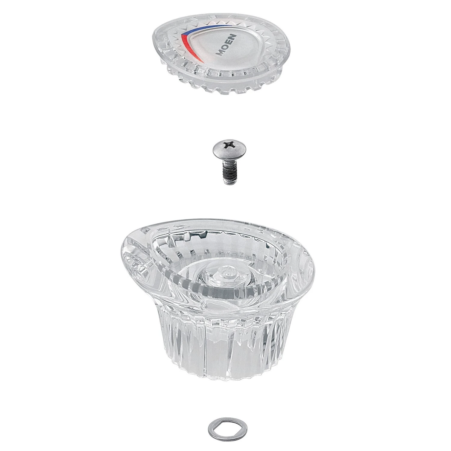 Chateau Clear Lavatory Handle Cap Replacement
