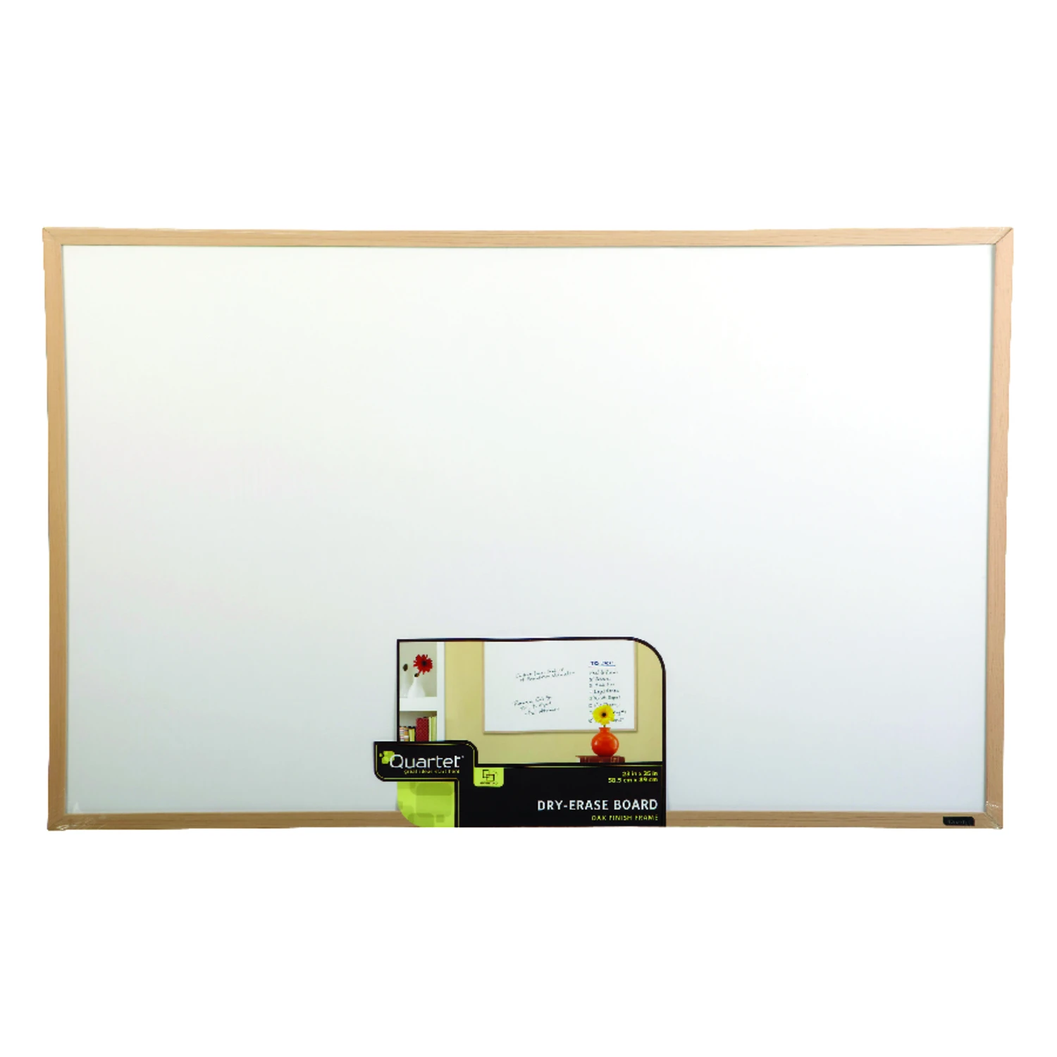 Dry Erase Board With Wood Frame, 23 Inches By 35 Inches