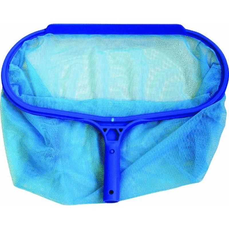 Heavy-duty Pool Leaf Rake With Durable Frame And Fine Mesh Net For Efficient Debris Removal
