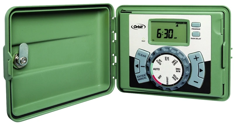 Underground Sprinkler Timer For Indoor And Outdoor Use, 12 Station Capacity