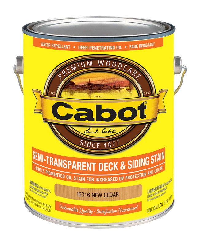 Deck And Siding Semi-transparent Stain Cedar Color Low Voc 1 Gallon