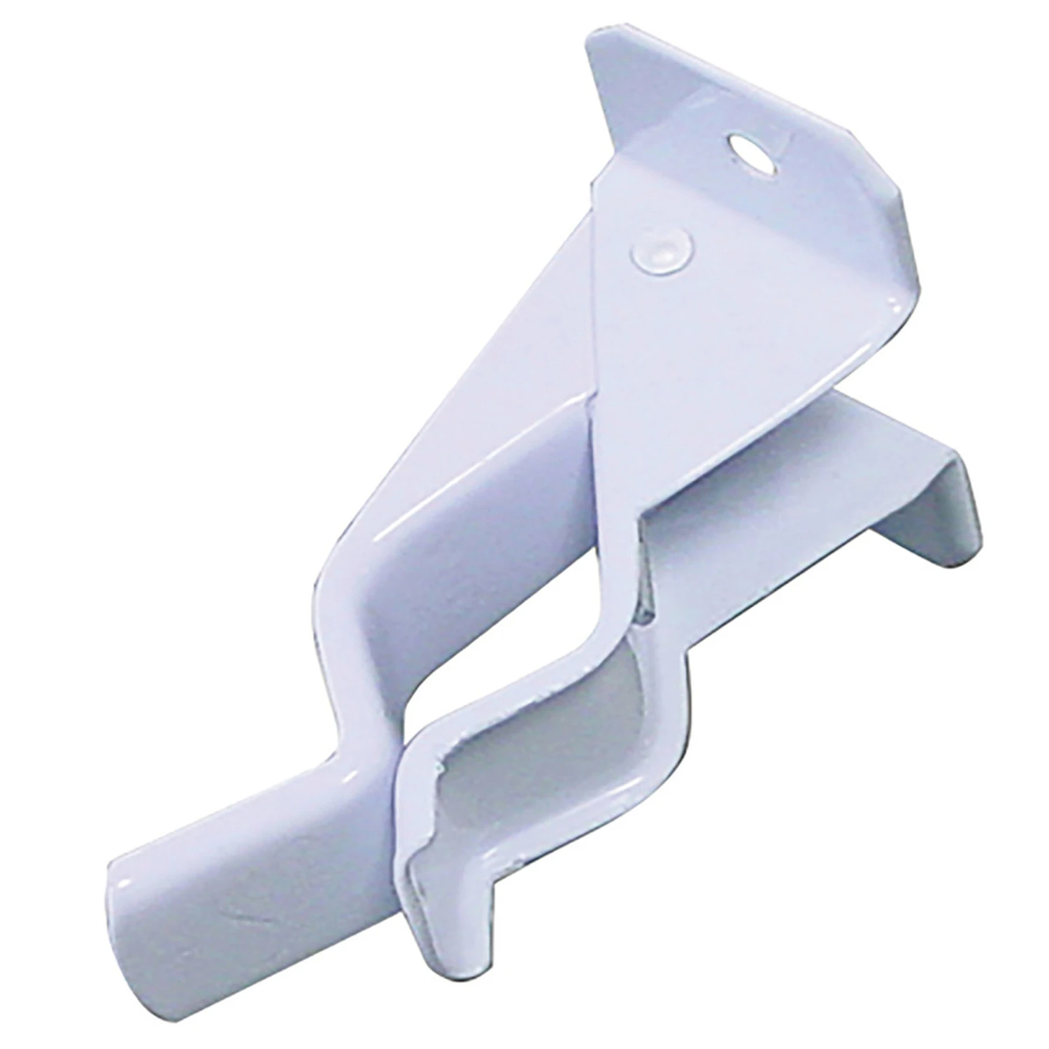 White Spring-grip Long-handled Tool Holder, 2-pack