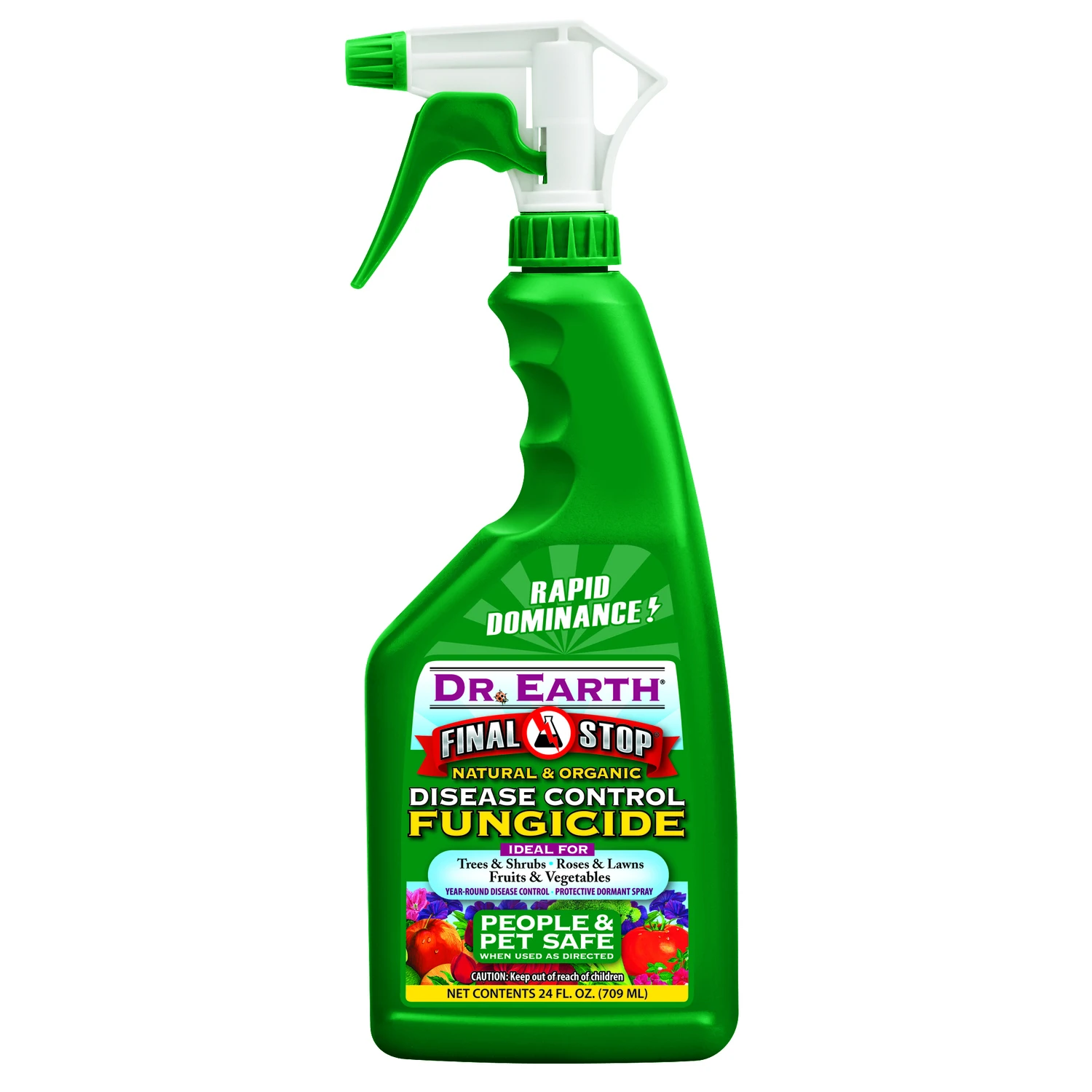 Final Stop Organic Disease Control Fungicide, 24 Ounce Ready To Use Spray
