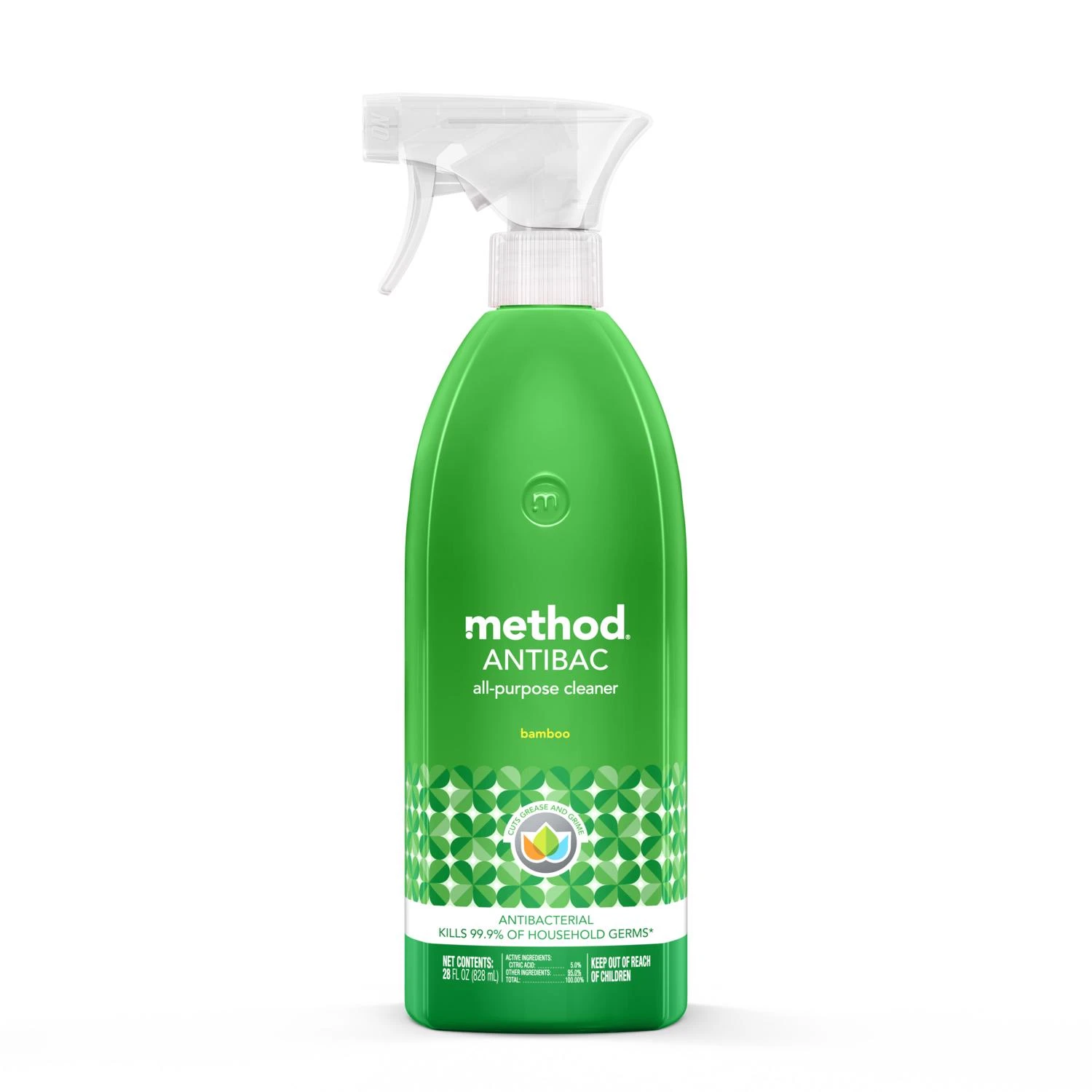 Antibacterial All Purpose Cleaner Bamboo Scent 28 Ounce Bottle