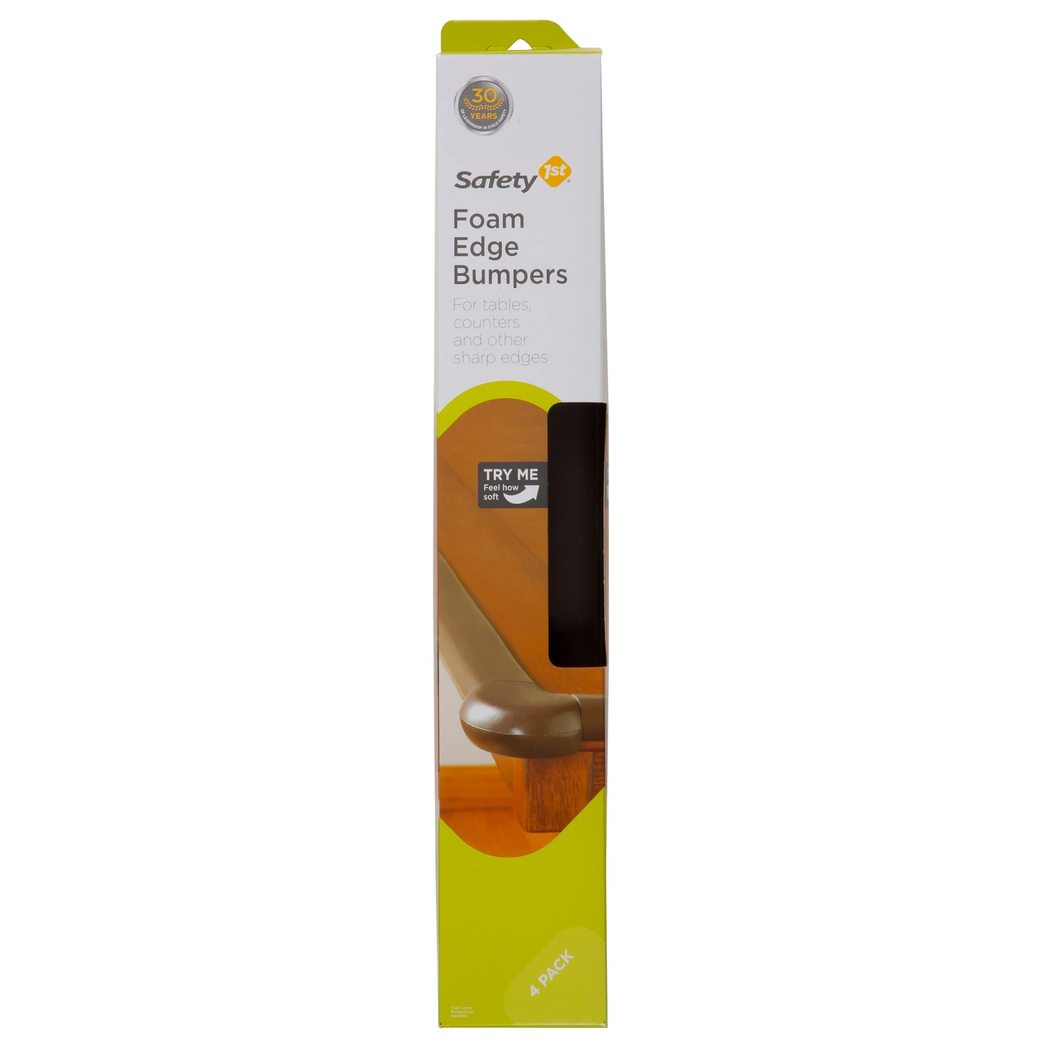 Edge Bumper, Espresso Foam, 4-pk.