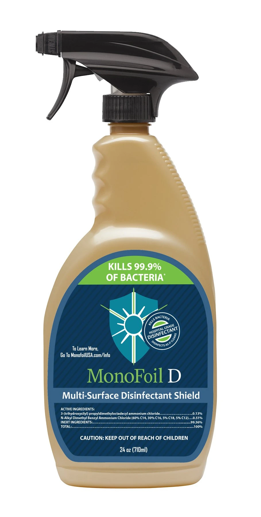 Multi-action Disinfectant Antimicrobial Spray, 24 Ounce Bottle