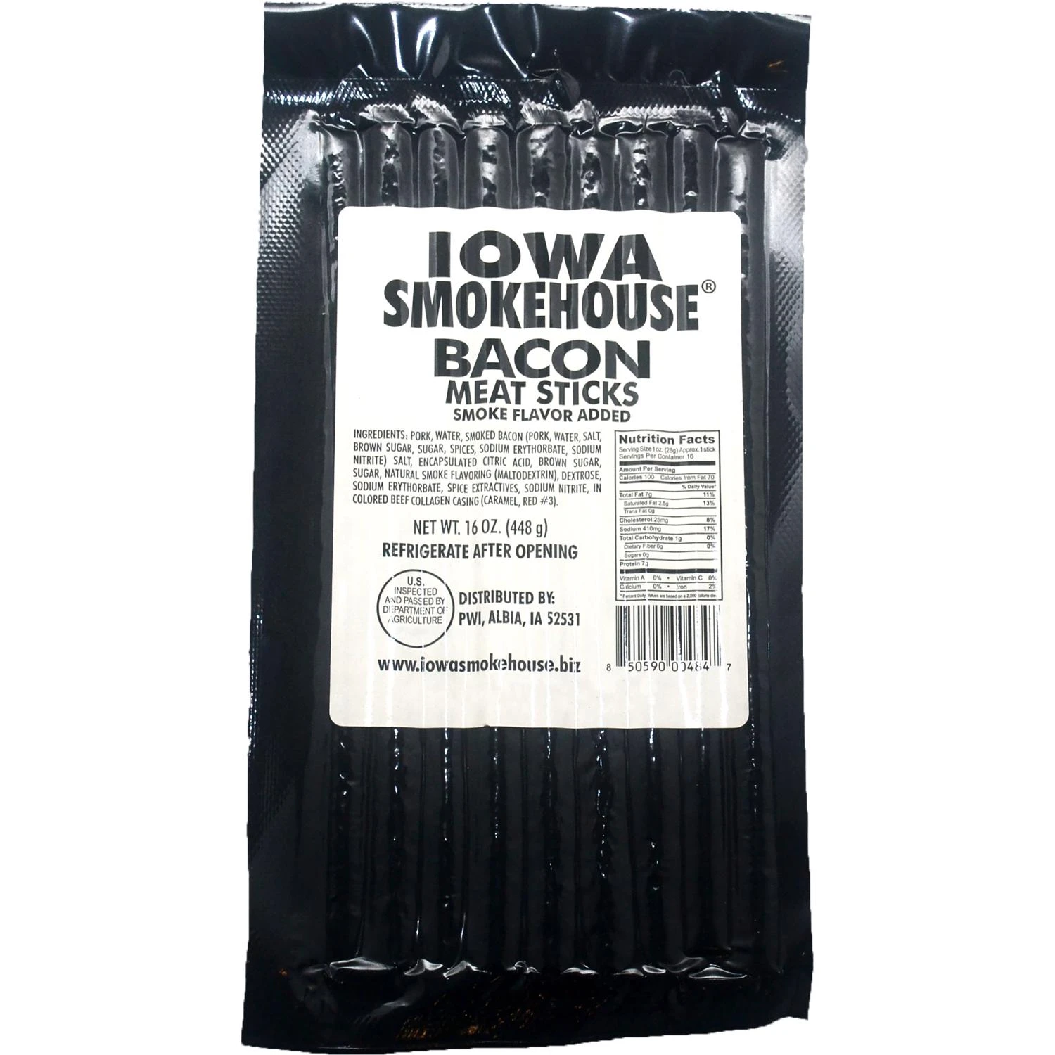 Meat Sticks, Bacon, 16-oz.