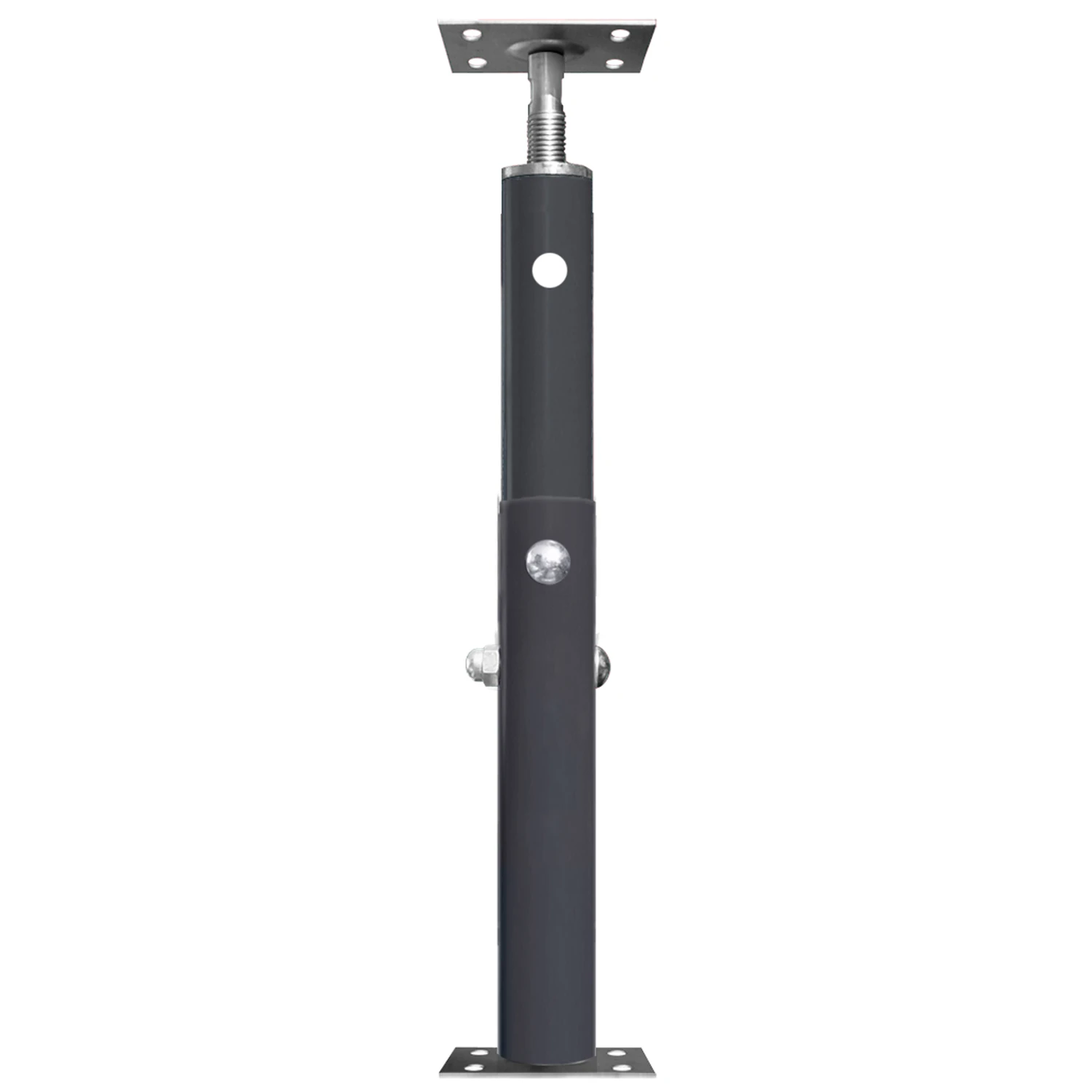 15-gauge Steel Jack Post Adjustable From 4 Feet 5 Inches To 7 Feet 9 Inches
