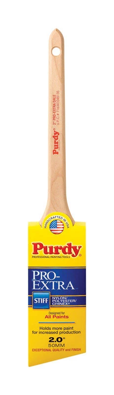 Pro-extra Dale 2 In. Stiff Angle Trim Paint Brush - Model 144080720