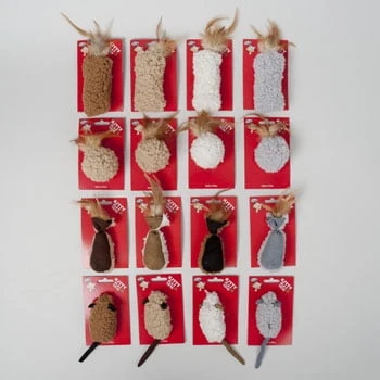 Cat Toy, Plush, Assorted