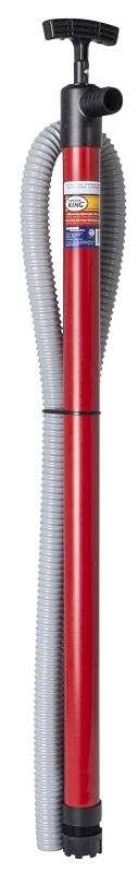 Siphon King Thirty Six Inch Hand Pump With Seventy Two Inch Hose For Fluid Transfer