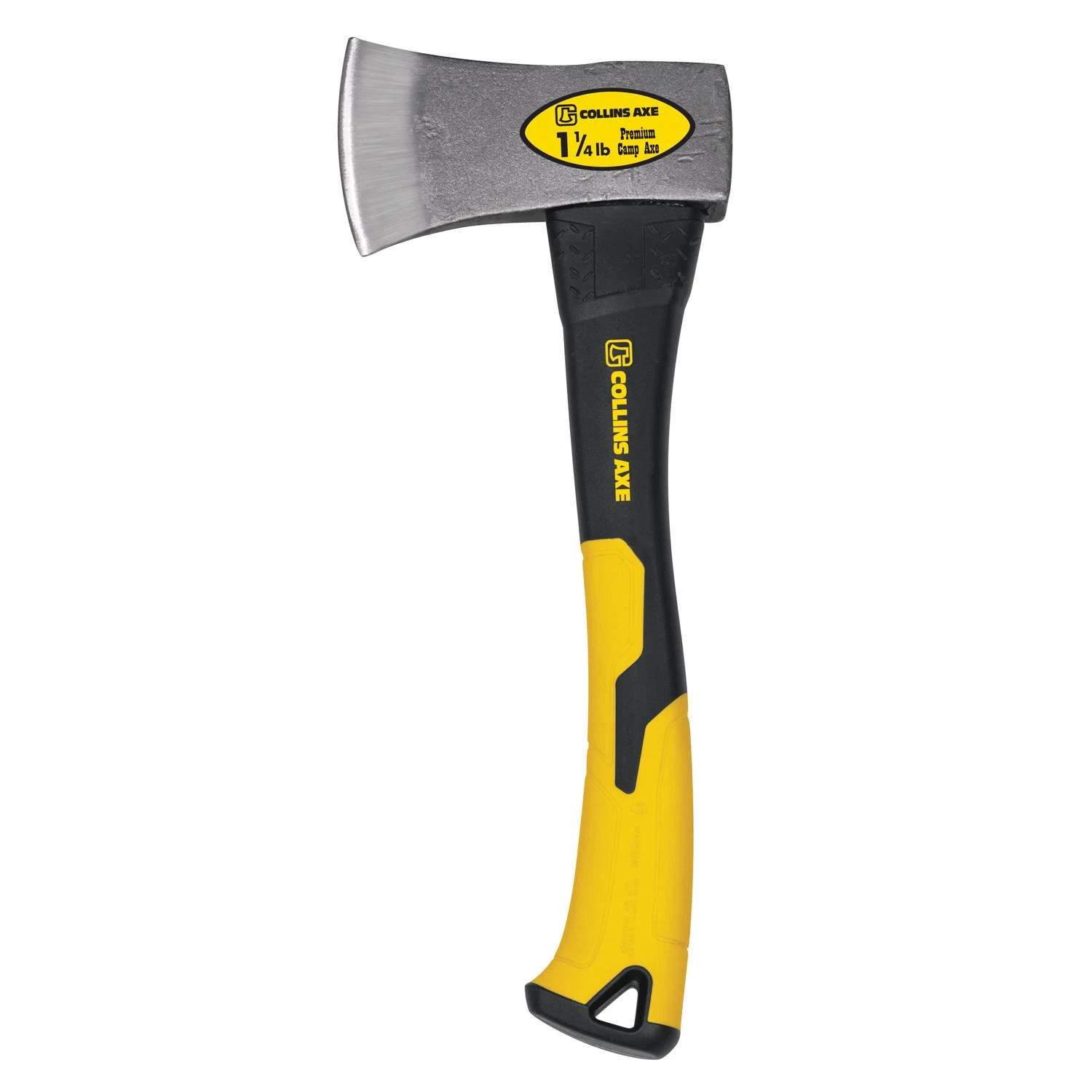 Camp Axe 1.25 Pound Lightweight Hatchet With Durable Steel Head And Fiberglass Handle