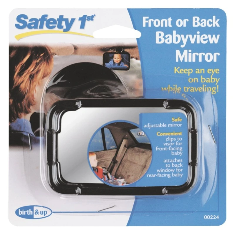 Baby On Board Baby View Mirror For Rear Seat Monitoring