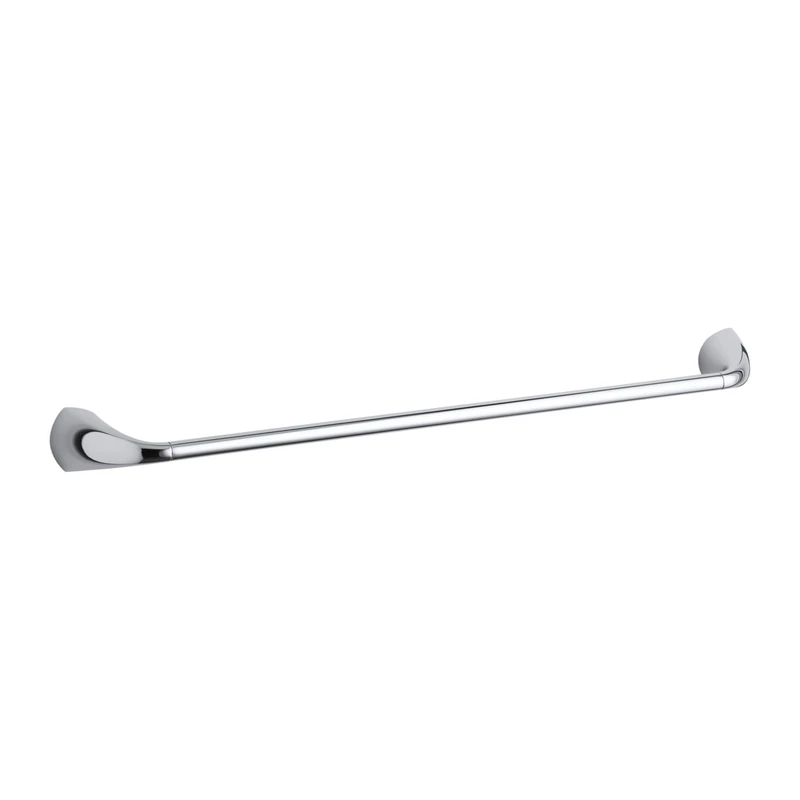 Mistos Chrome Finish Towel Bar, 24 Inch Length