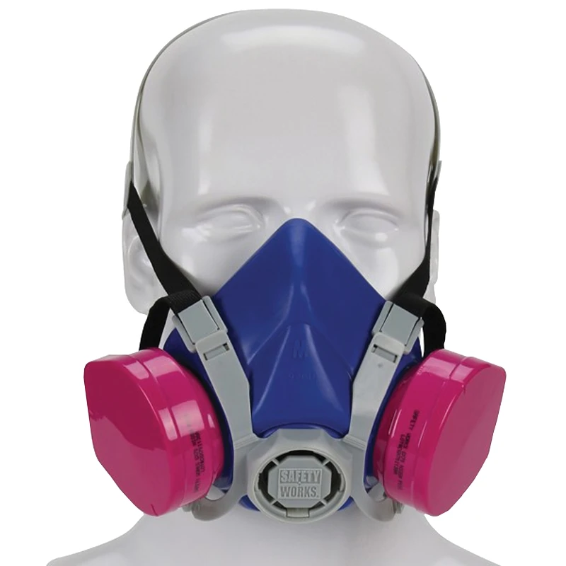 Toxic Dust Respirator, Half-mask P100