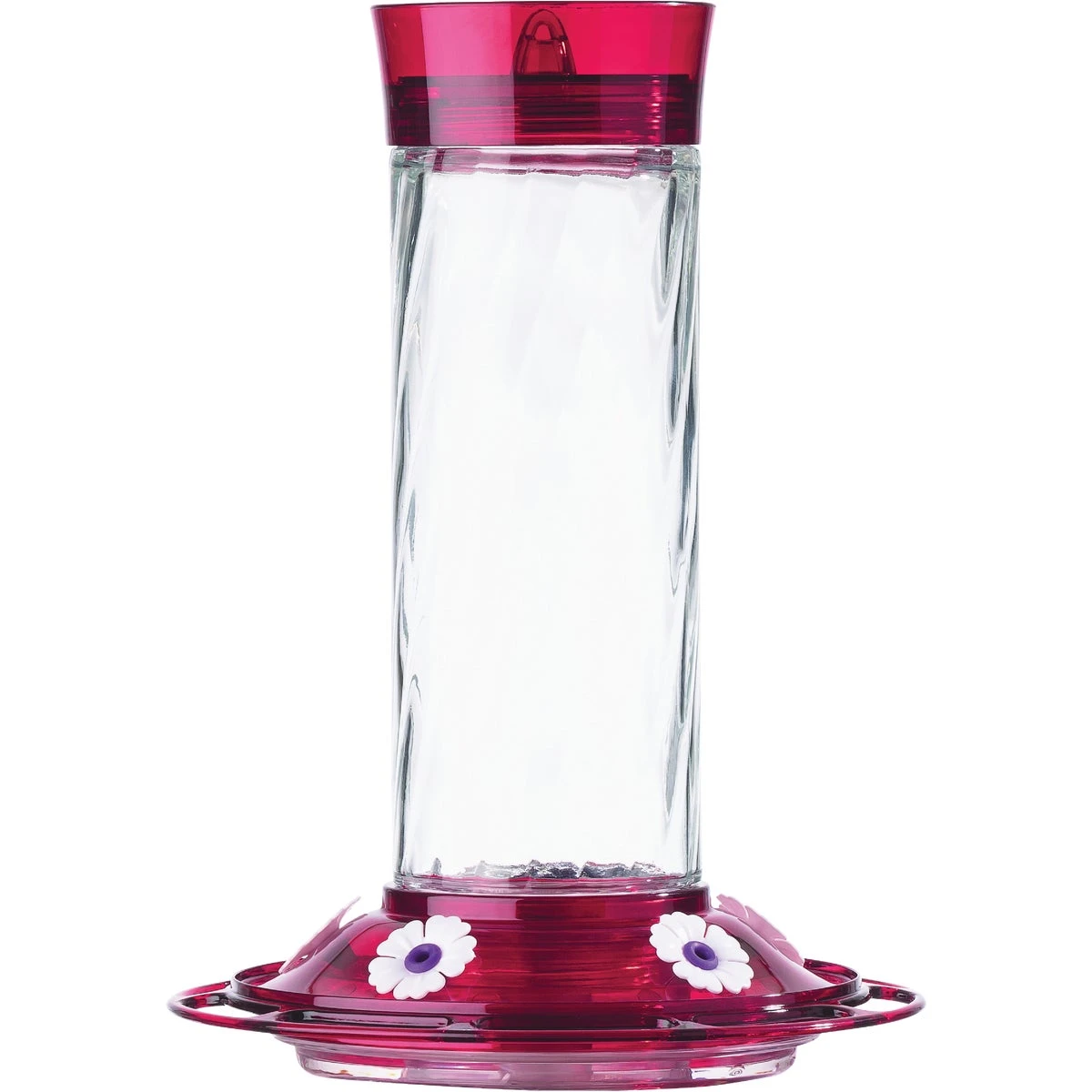 Diamond Shaped Hummingbird Feeder With 30 Ounce Capacity