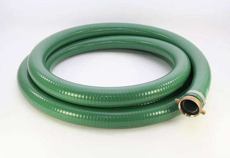 Green Water Suction And Discharge Hose, 2 Inch Diameter By 20 Feet Length
