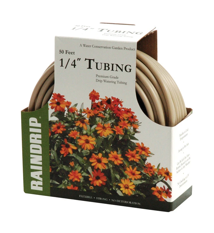 Water Supply Tubing Sand Polyethylene One Quarter Inch By Fifty Feet