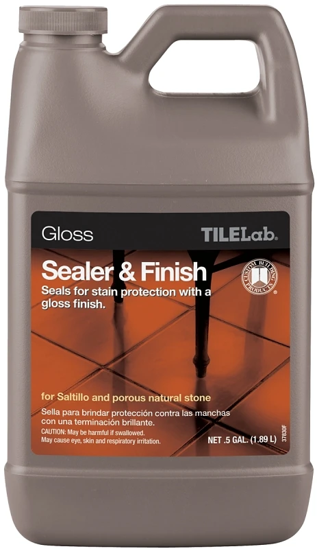 Tile And Stone Sealer And Finish Glossy 0.5 Gallon