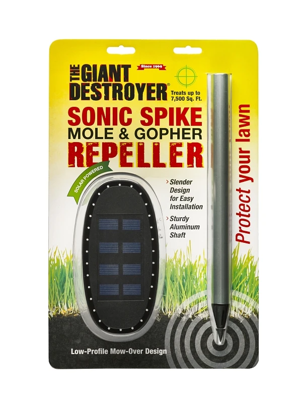 Sonic Spike Repeller For Mole And Gopher Control