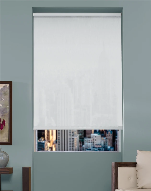 Room Darkening White Vinyl Window Shade 55 X 78-inch Model Srshwd5507801d