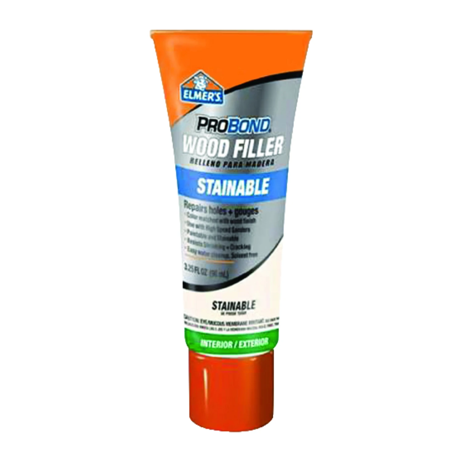 Probond Stainable Wood Filler 3.25 Oz Tube For Indoor And Outdoor Use