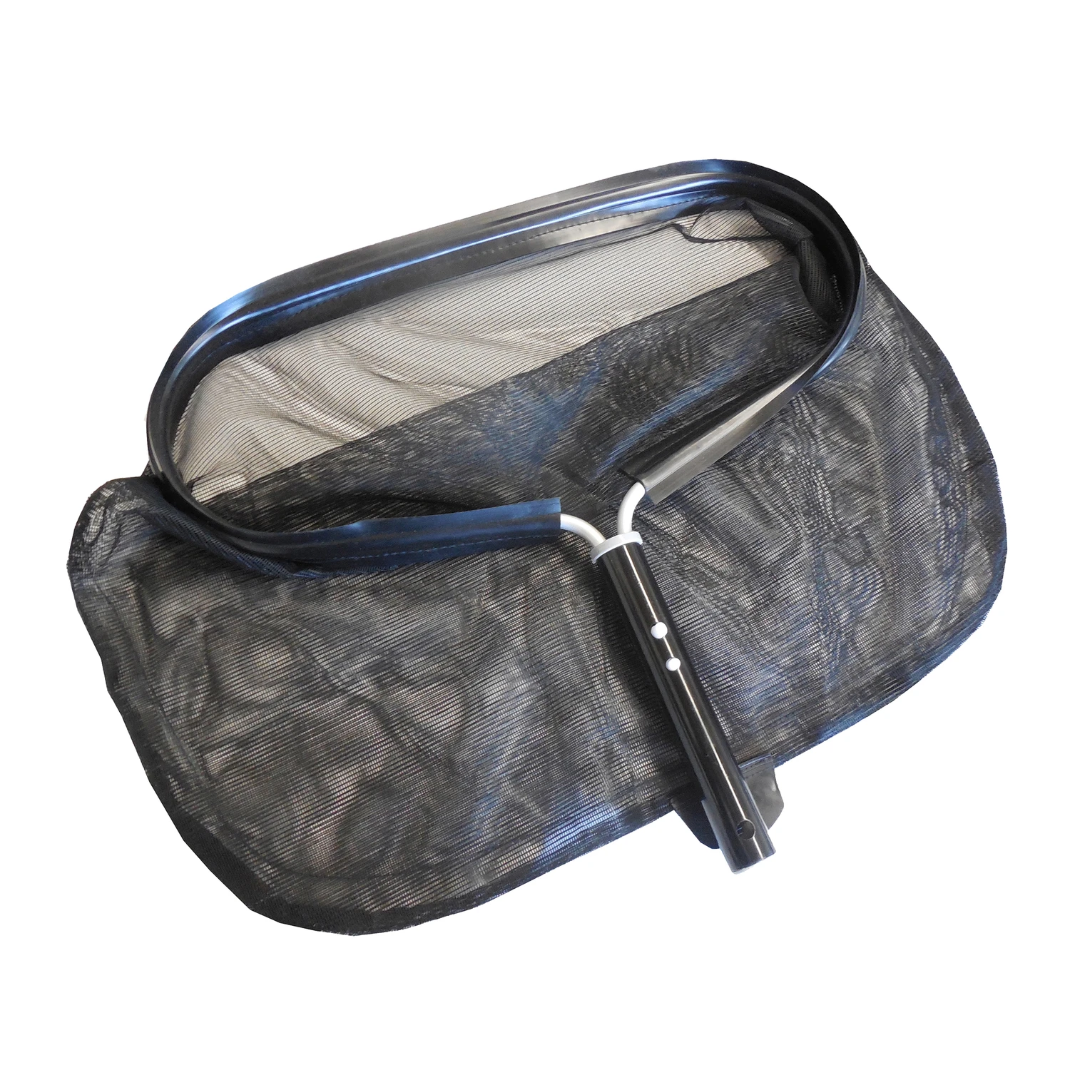 Pro Series Aluminum Pool Leaf Rake With Durable Frame For Efficient Debris Removal