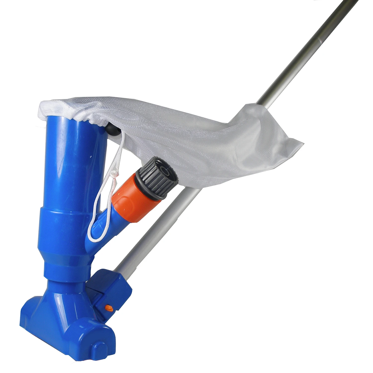Splasher Pool Venturi Vacuum With Six Foot Pole For Efficient Pool Cleaning