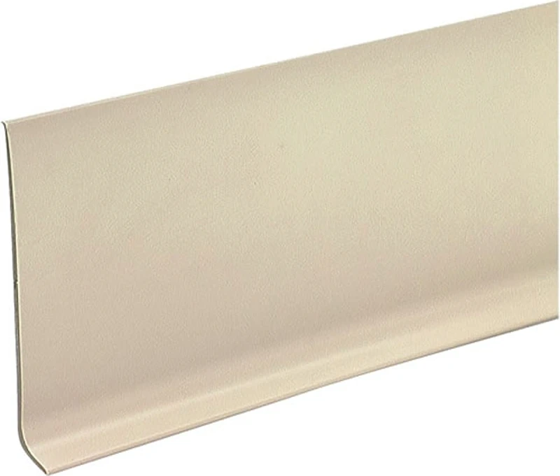 4-inch Almond Vinyl Wall Base Sold Per Foot