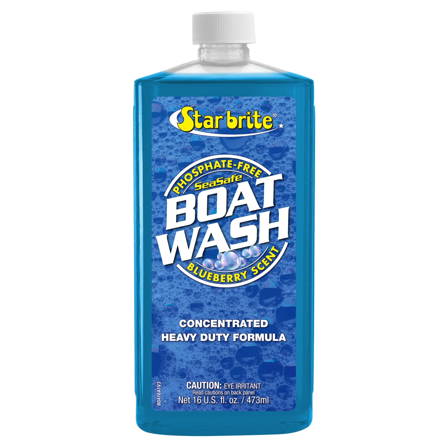 Boat Wash Cleaner, 16 Ounce Bottle For Marine Surface Cleaning