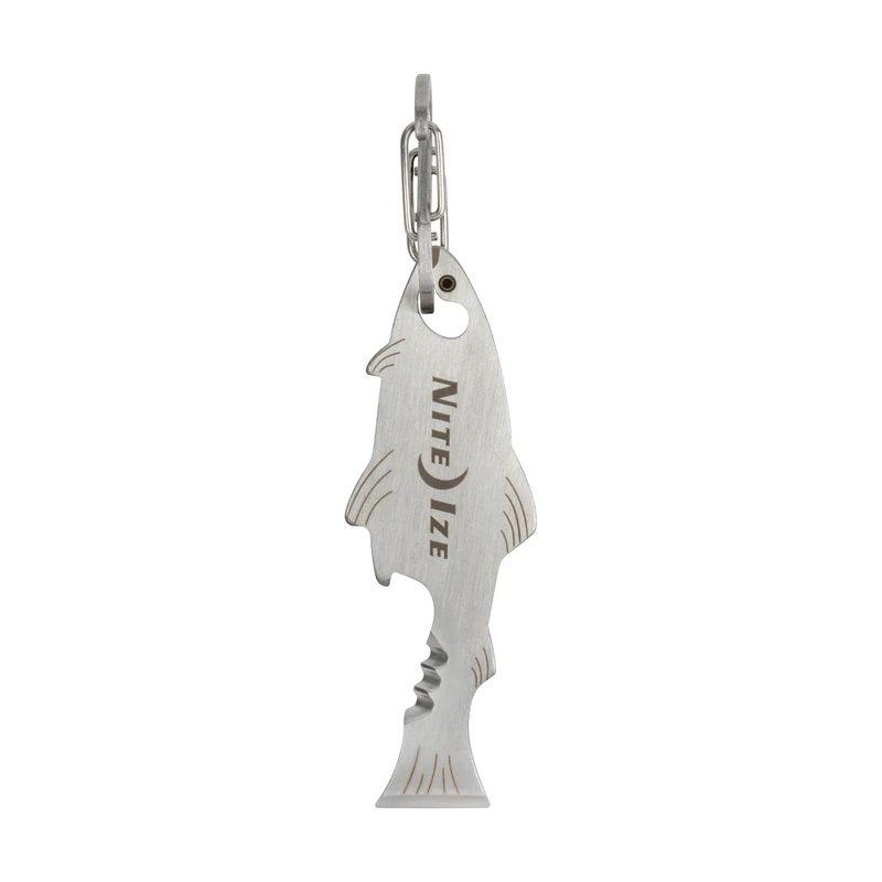 Doohickey Fish Multi-tool Key With Bottle Opener And Screwdriver Features