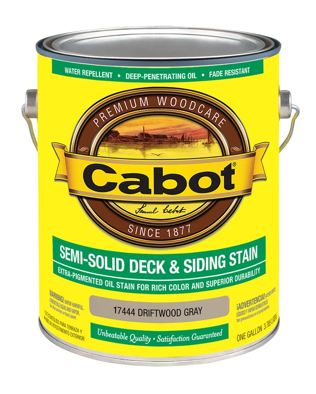 Deck And Siding Semi-solid Stain Driftwood Gray 1 Gallon