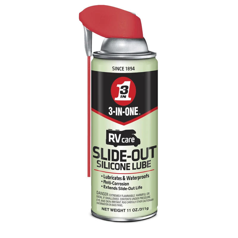 Rv Slide Out Silicone Lubricant, 3-in-1 Formula, 10 Ounce Tube