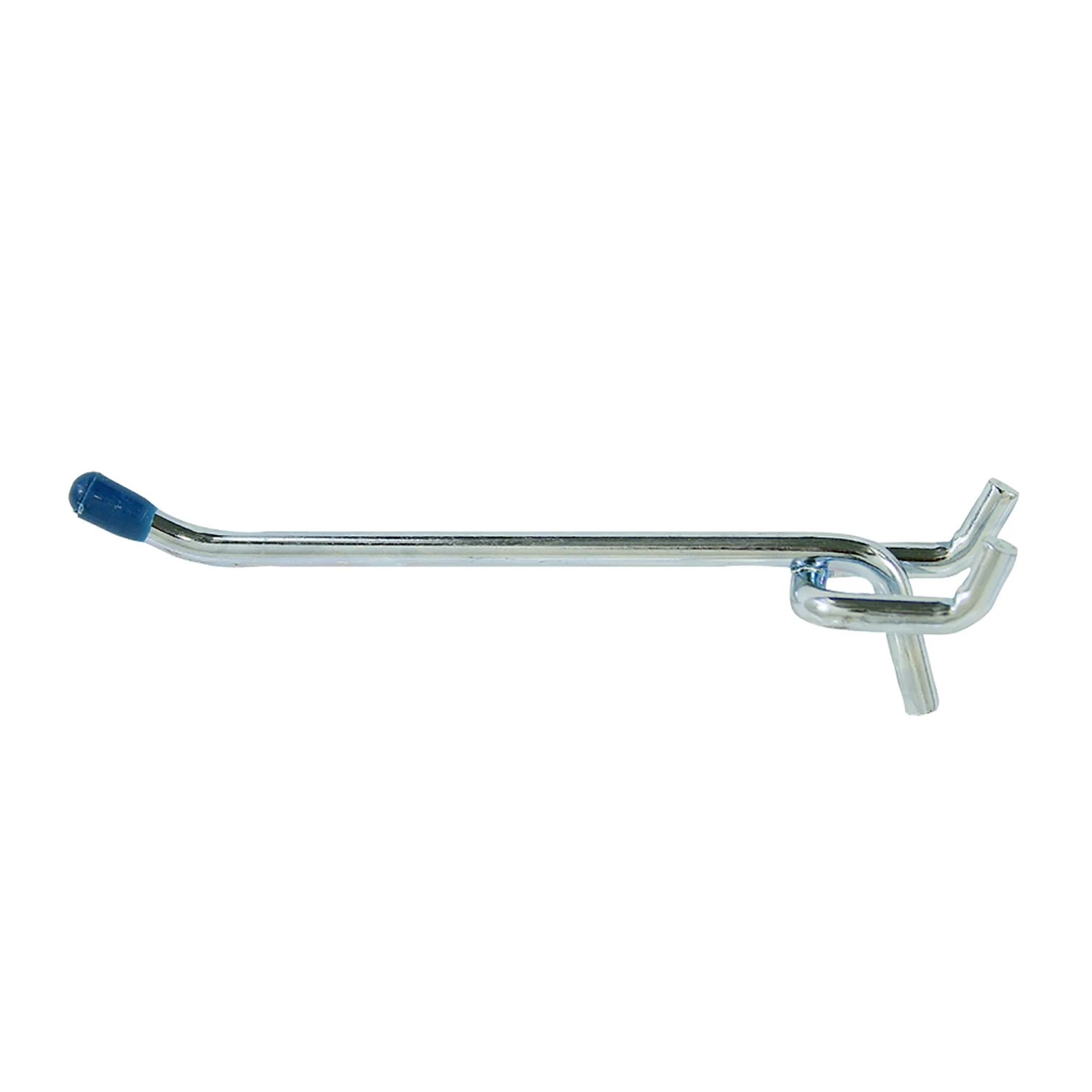 4 In. Straight Pegboard Hook, Double-prong