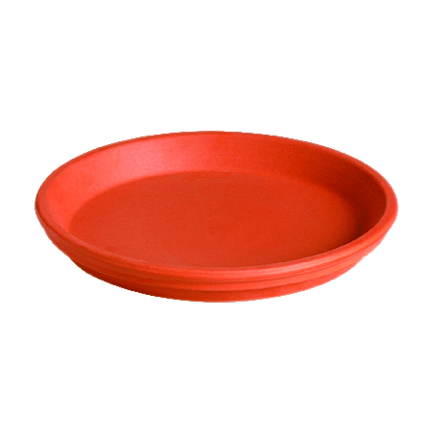 Clay Plant Saucer, Natural Terra Cotta, 8 In.