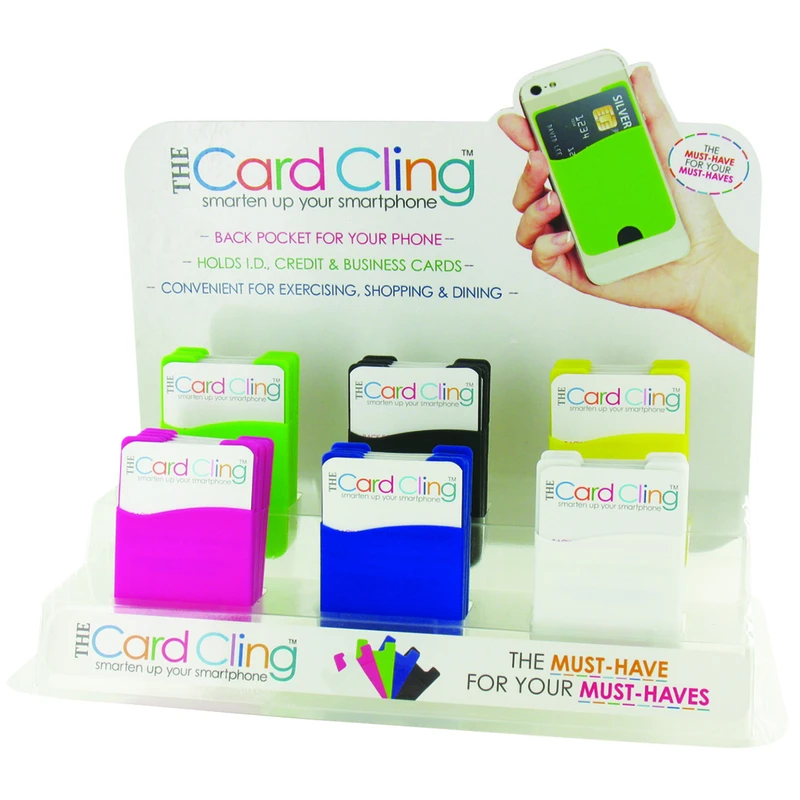 Silicon Stick-on Wallet, 36-pk.