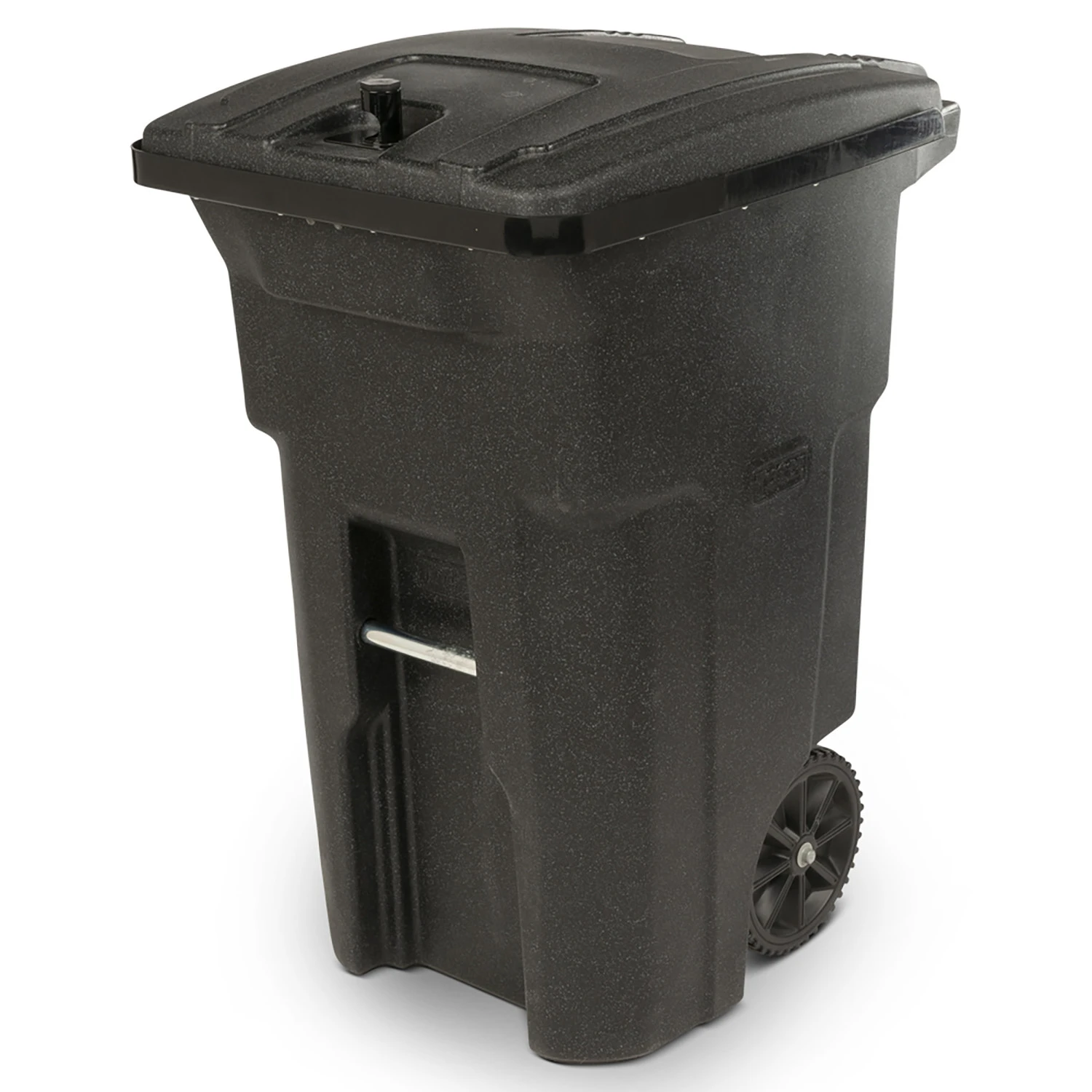 Bear-resistant Wheeled Trash Can, 64 Gallon Capacity, Durable Outdoor Garbage Bin