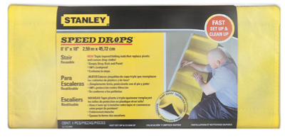 Speed Drop Stair Dropcloth, 18 X 84-inch