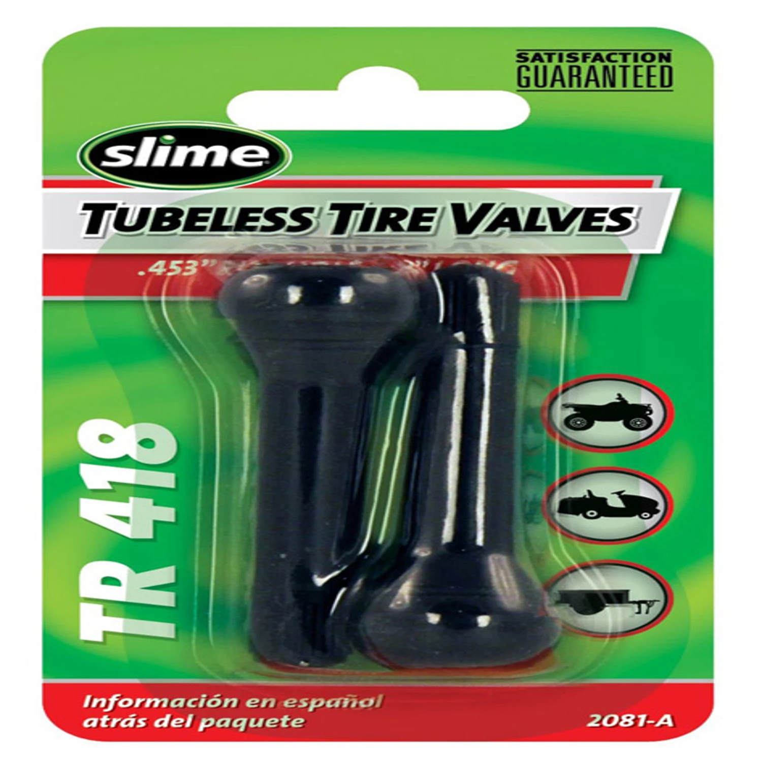 Tubeless Tire Valve, 2 In.