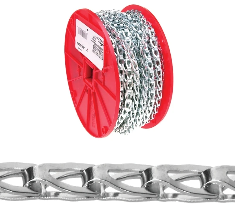 #35 100 Ft. Zinc-plated Low-carbon Steel Coil Chain For Sash Applications Sold By The Foot