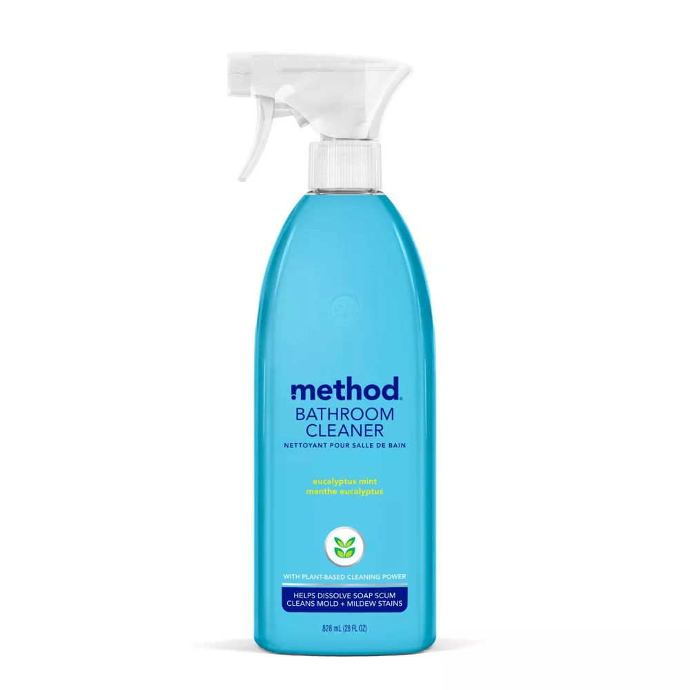 Tub And Tile Bathroom Cleaner Eucalyptus Mint Scent 28 Fluid Ounce Bottle