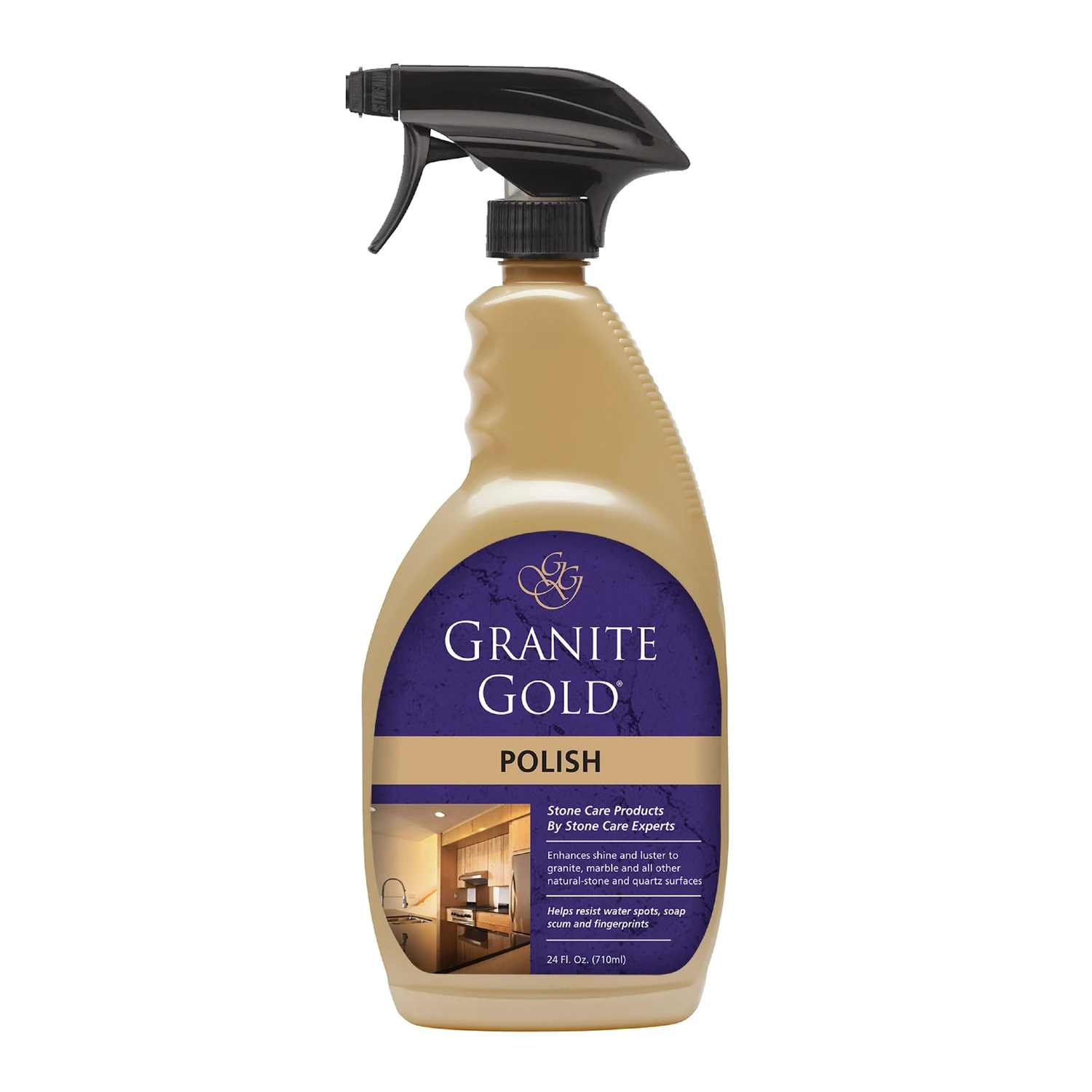 Granite Polish 24 Ounce Bottle For Stone Surface Cleaning And Shine