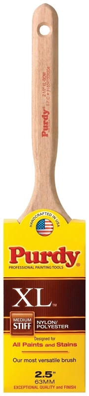 Xl-bow Flat Sash And Trim Paint Brush, 2.5 Inch Width, High-quality Bristles
